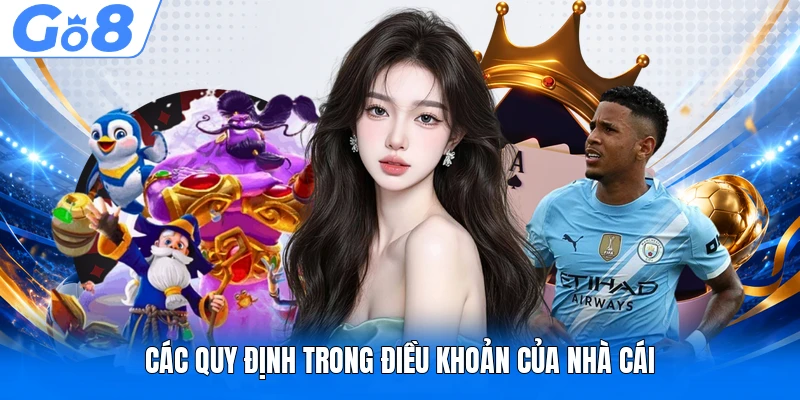 Điều Khoản Sử Dụng 2 Các quy định trong điều khoản của nhà cái
