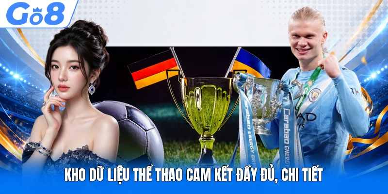 Kho dữ liệu thể thao cam kết đầy đủ, chi tiết