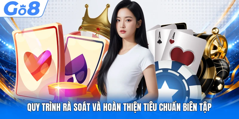 Quy trình rà soát và hoàn thiện tiêu chuẩn biên tập