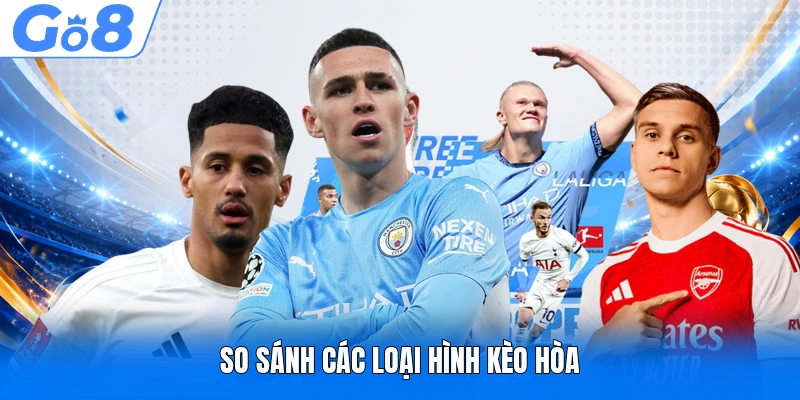 So sánh các loại hình kèo hòa