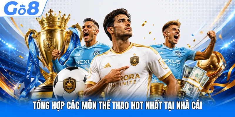Tổng hợp các môn thể thao hot nhất tại nhà cái
